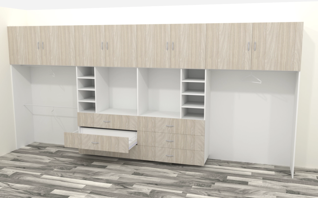 CabMaster Closet Render | Cabinet Design Software