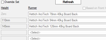 Suggested Drawer Runner Set - Hettich ArciTech