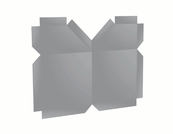 ShapeMaster Corner Step Panel Folding Sample